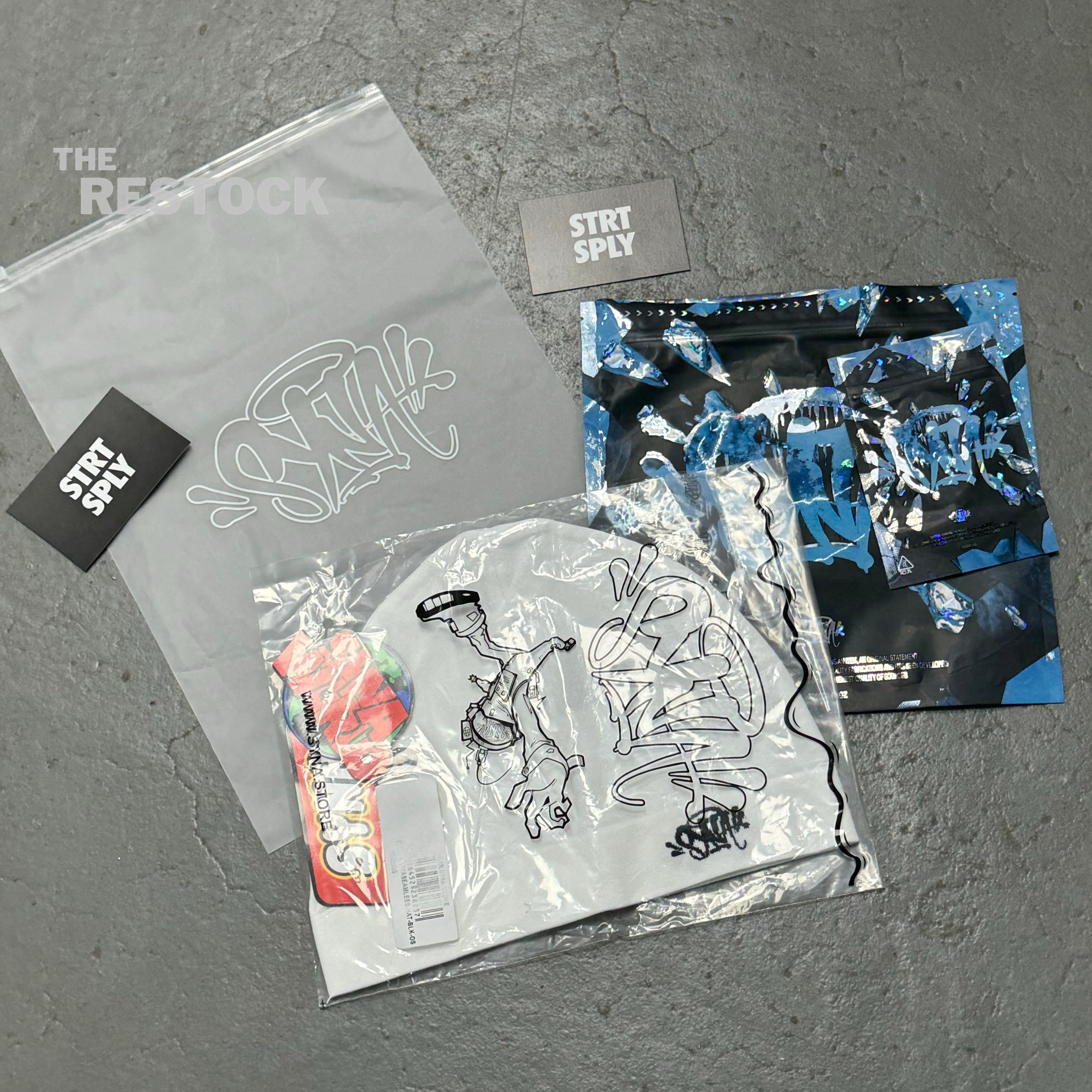 Syna World Logo Skull Hat - White (AU Exclusive)