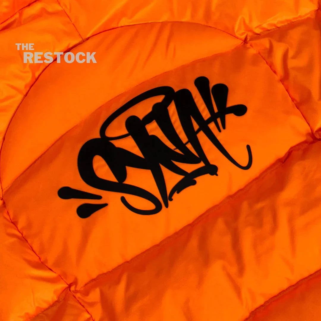 Syna World Wave Puffer Jacket - Orange