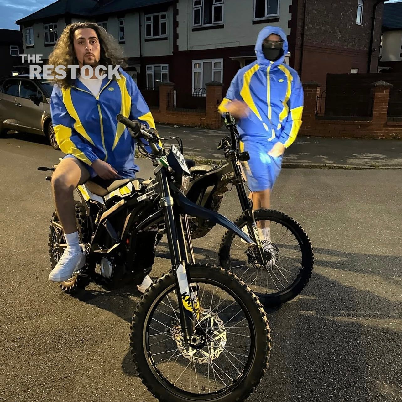 Syna World Vortex Woven Jacket - Blue / Yellow