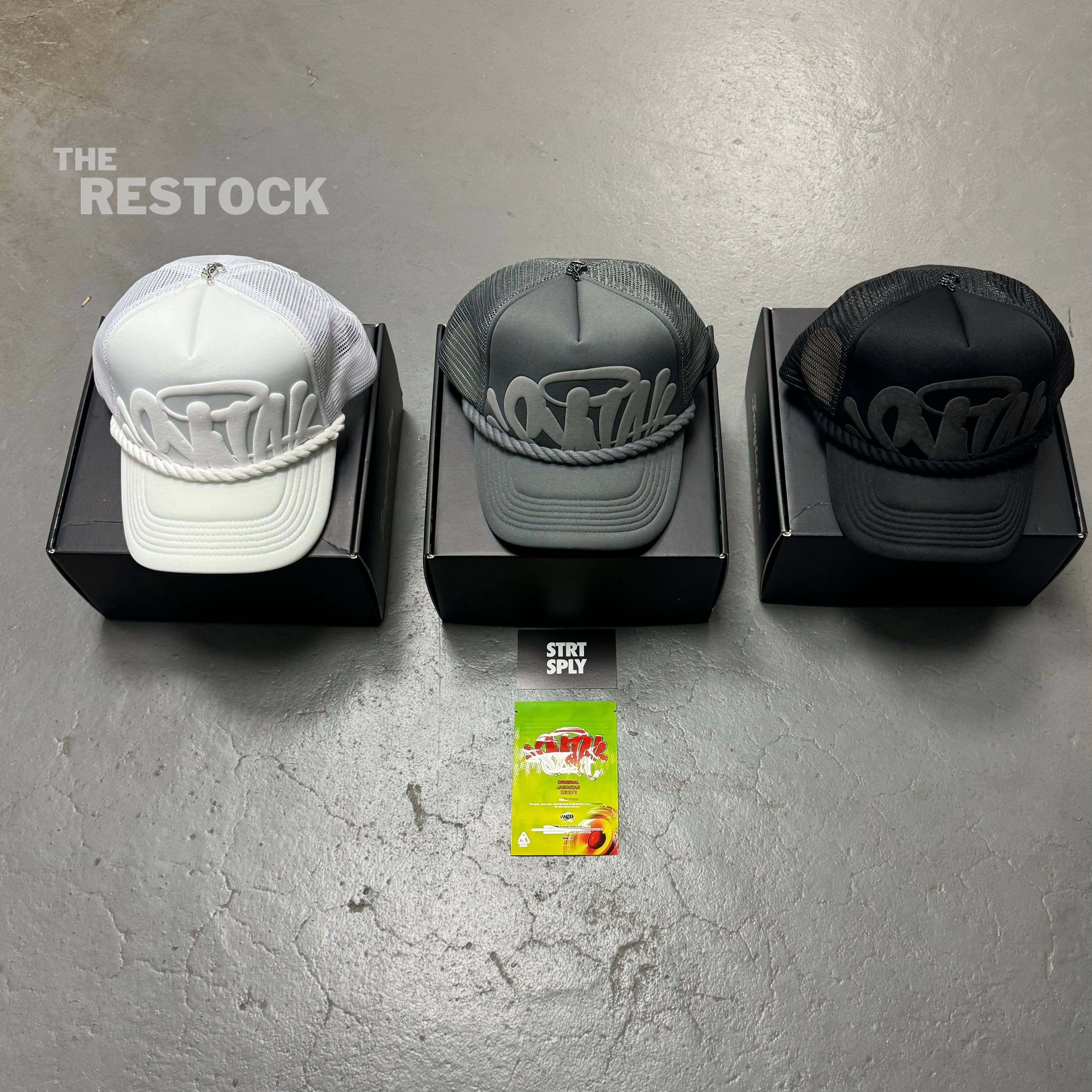 Syna World Rope Trucker Hat - Black