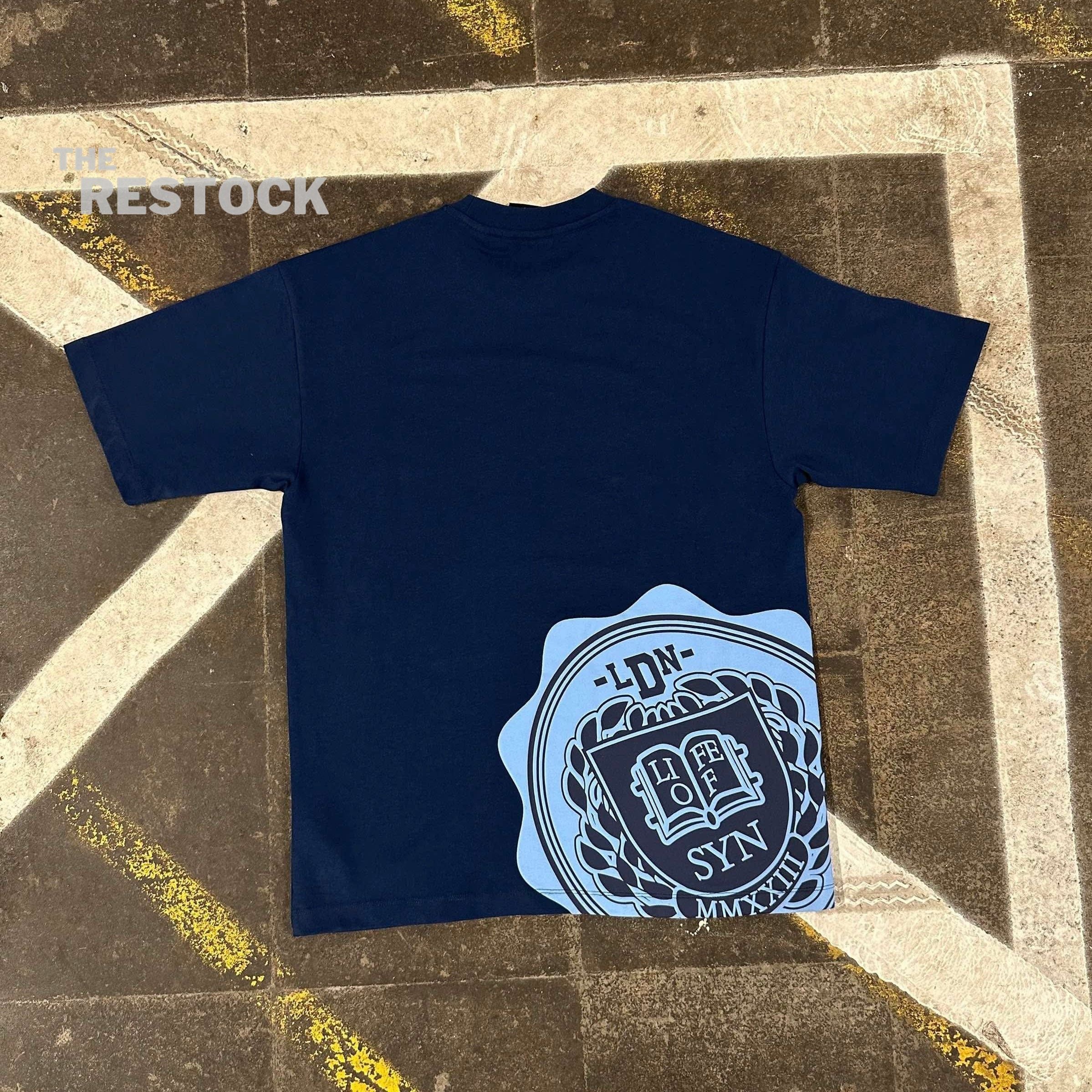 Syna World Crest T-Shirt - Blue