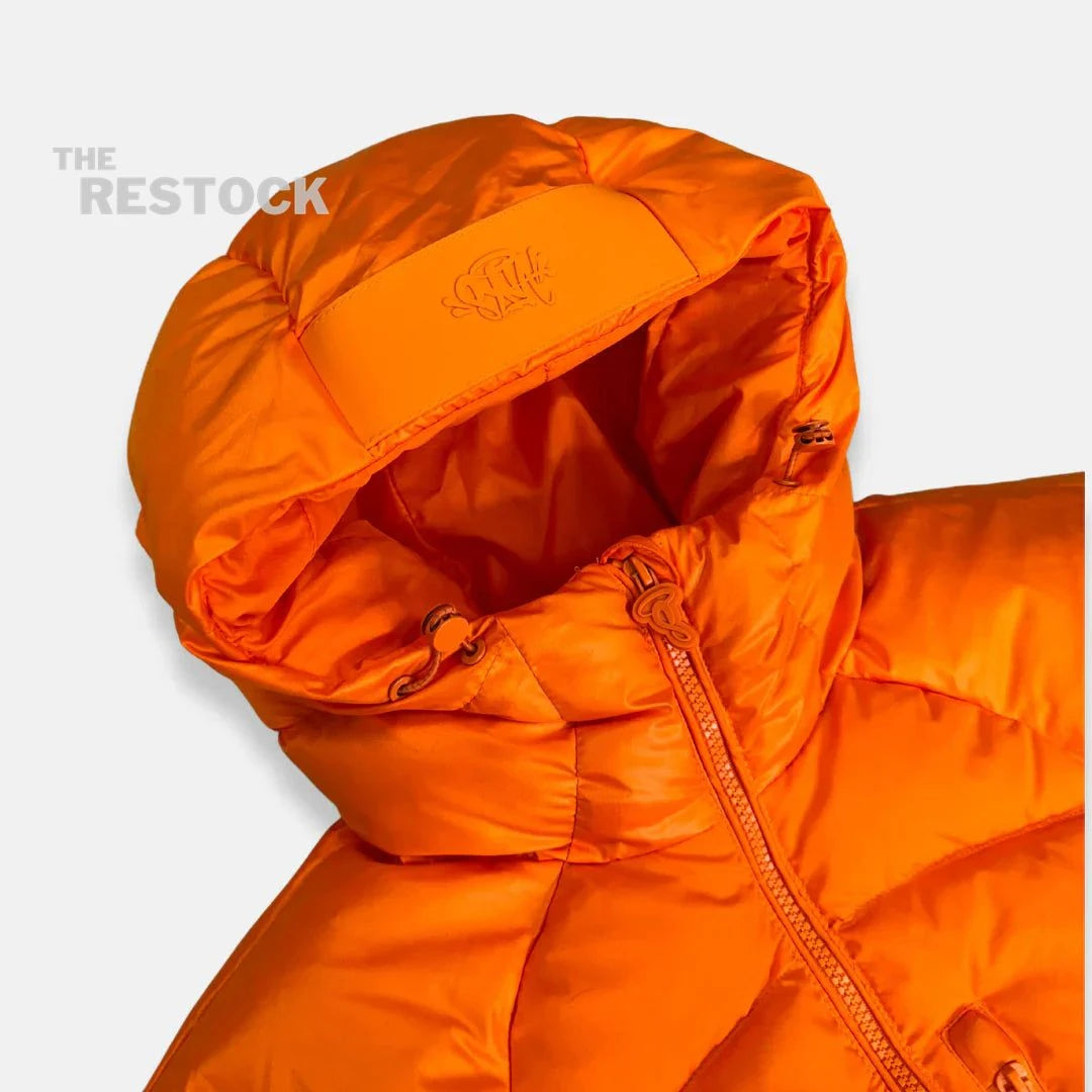 Syna World Wave Puffer Jacket - Orange