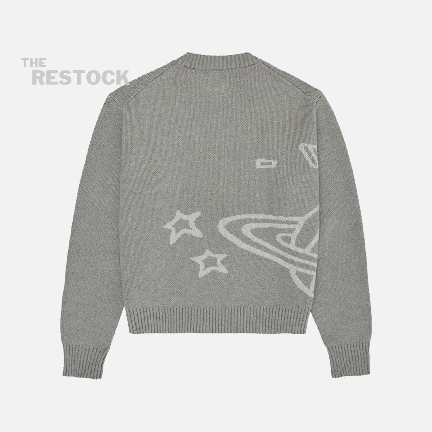 Broken Planet Market Knit Sweater - Heather Grey