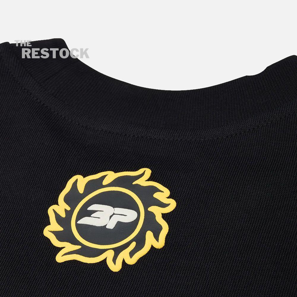 Broken Planet Powered By The Sun T-Shirt - Midnight Black