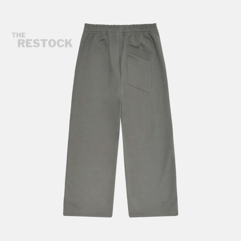 Broken Planet Market Wide Leg Chaos Bottoms - Gunmetal Grey