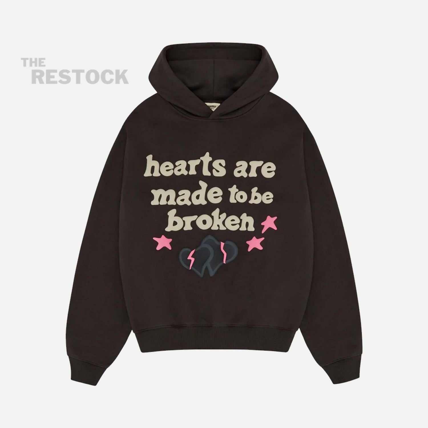 Broken Planet Market 'Hearts Are Meant To Be Broken' Hoodie - Soot Black