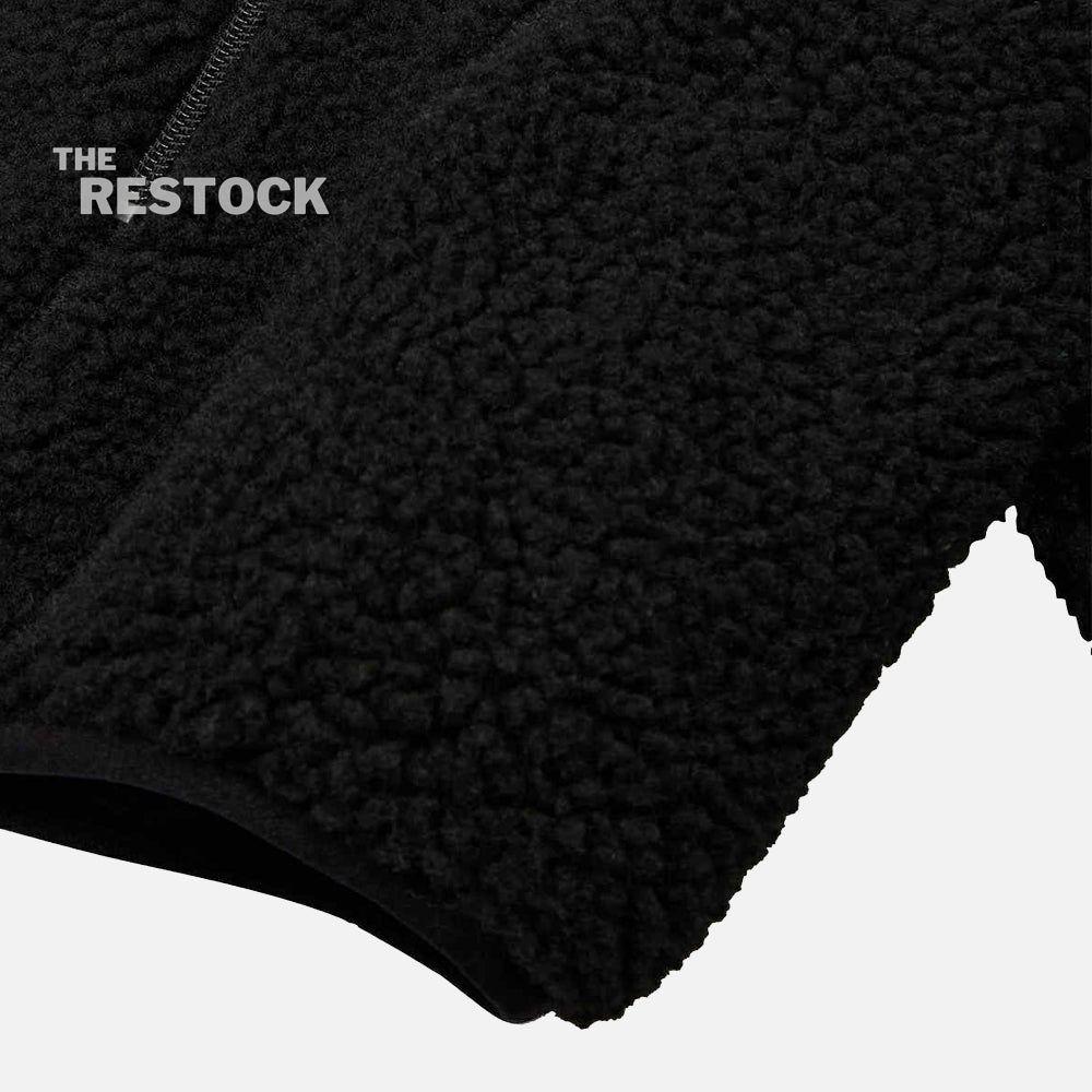 Broken Planet Market Polar Fleece -Midnight Black