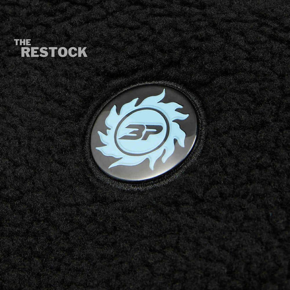 Broken Planet Market Polar Fleece -Midnight Black