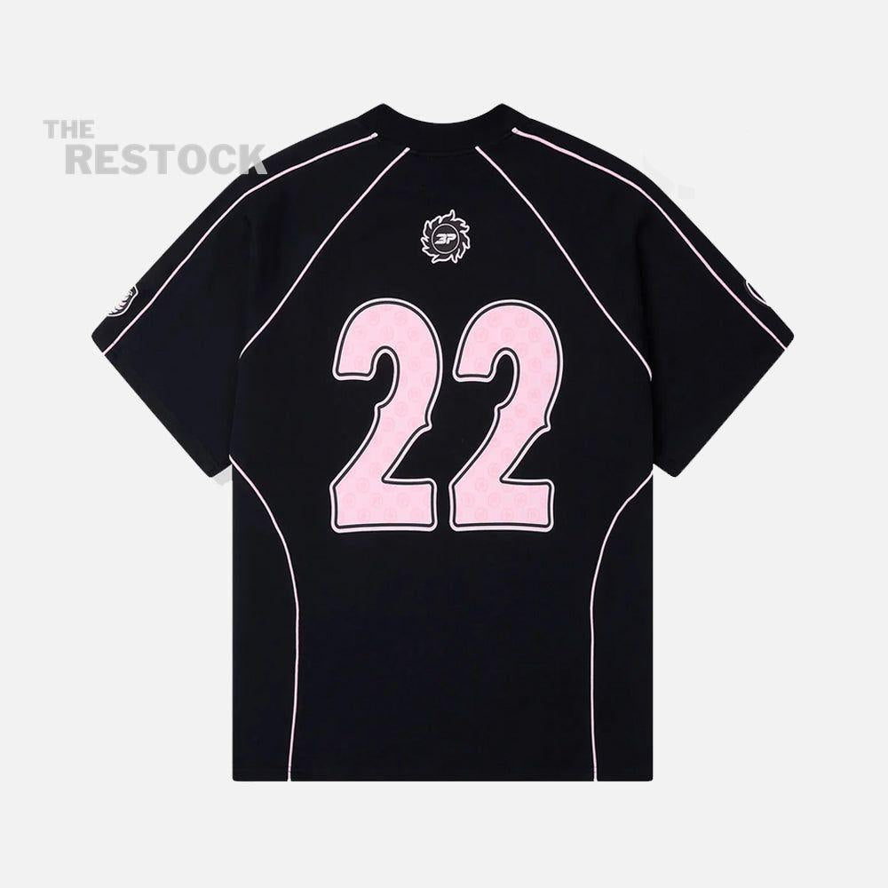Broken Planet Performance T-Shirt - Black / Pink