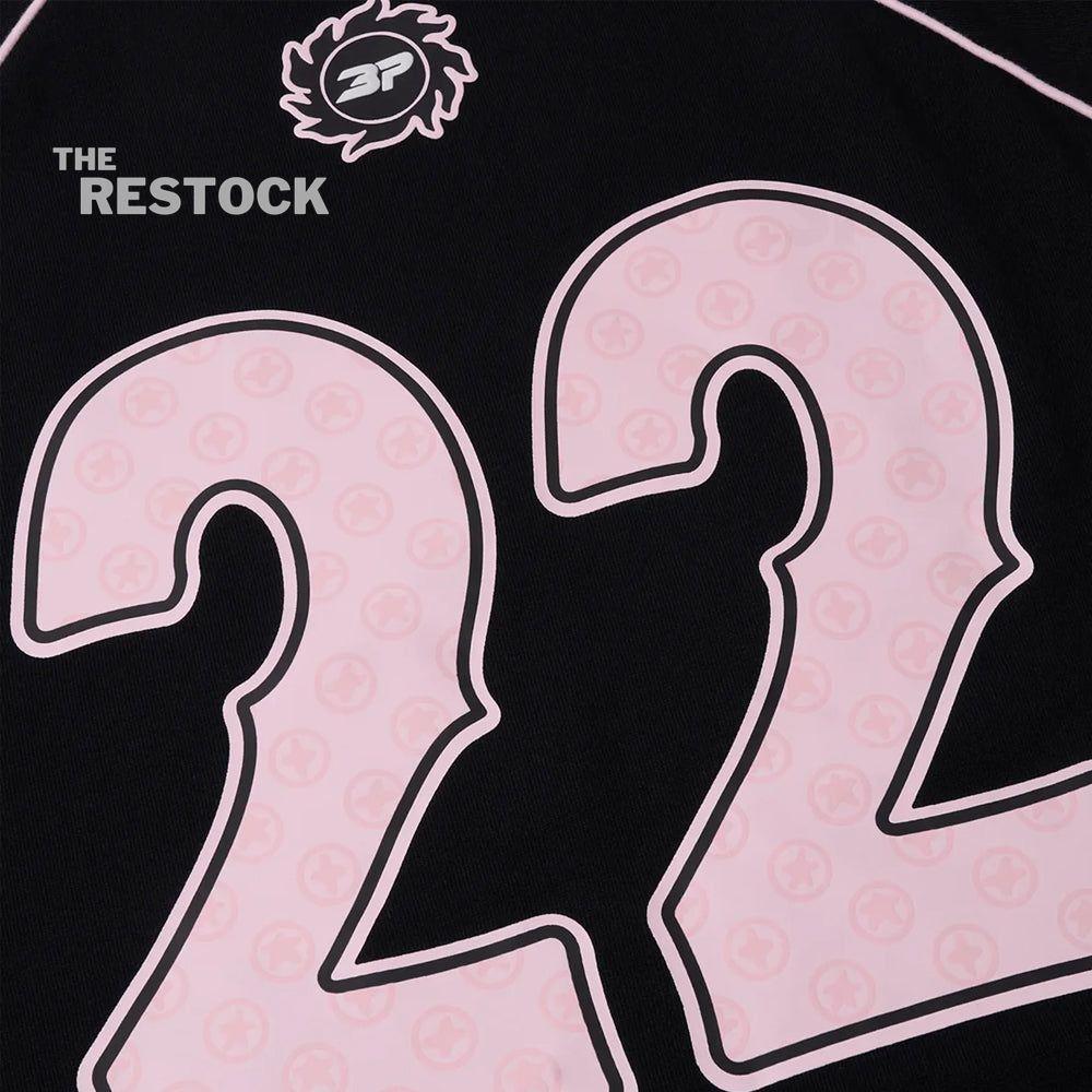 Broken Planet Performance T-Shirt - Black / Pink