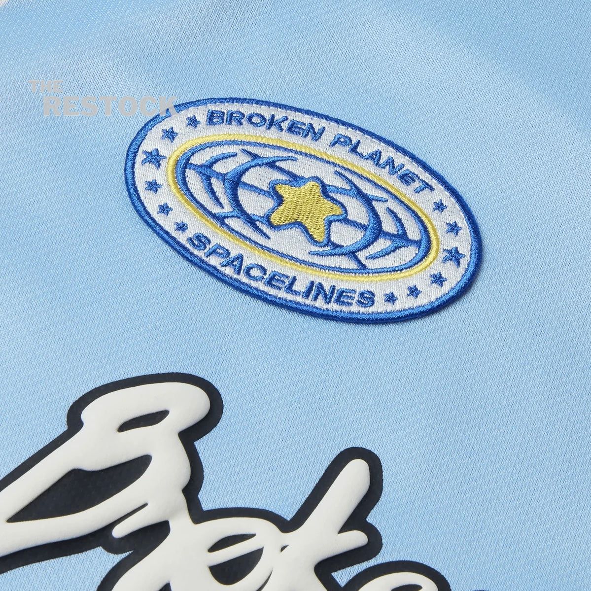 Broken Planet Market Football Jersey - Light Blue