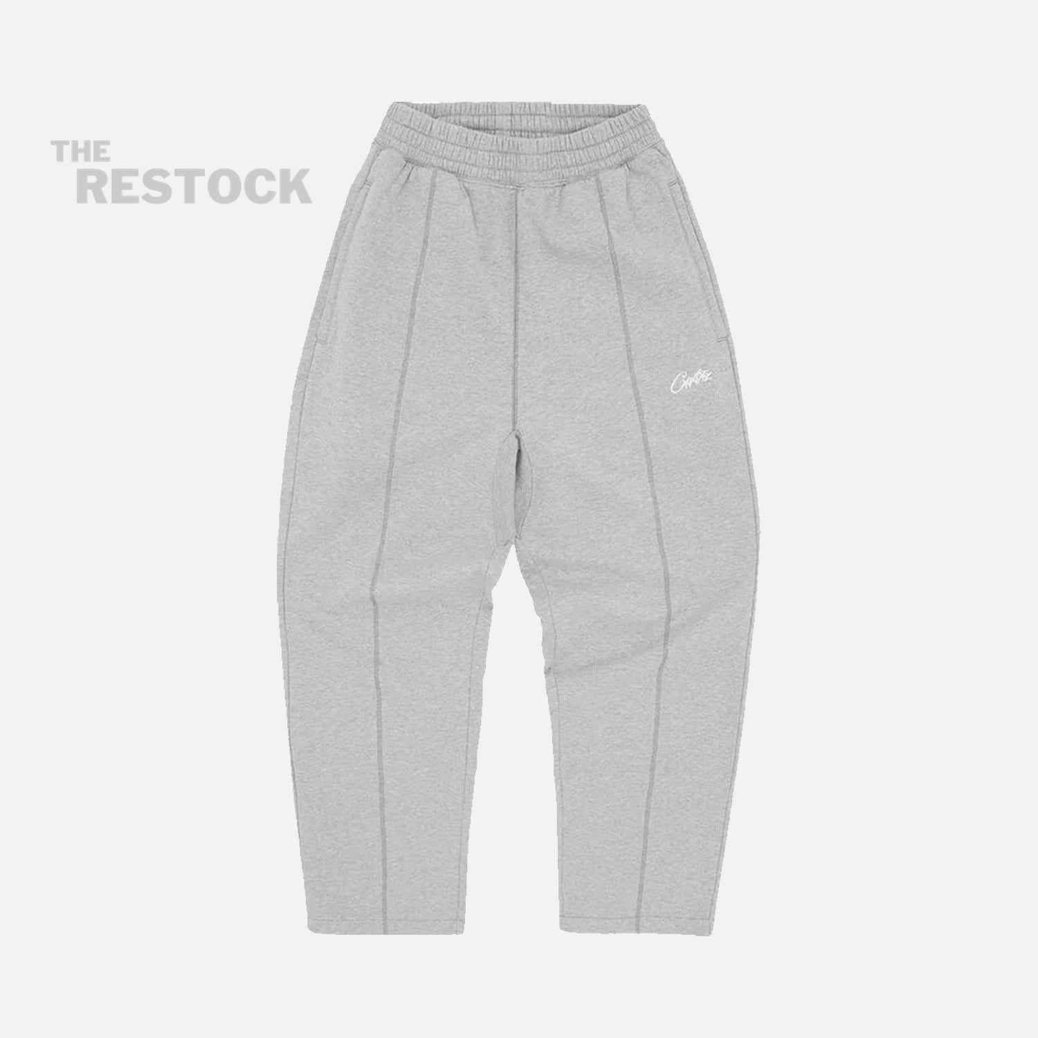 Corteiz RTW HMP V2 Open Hem Pant - Heather Grey