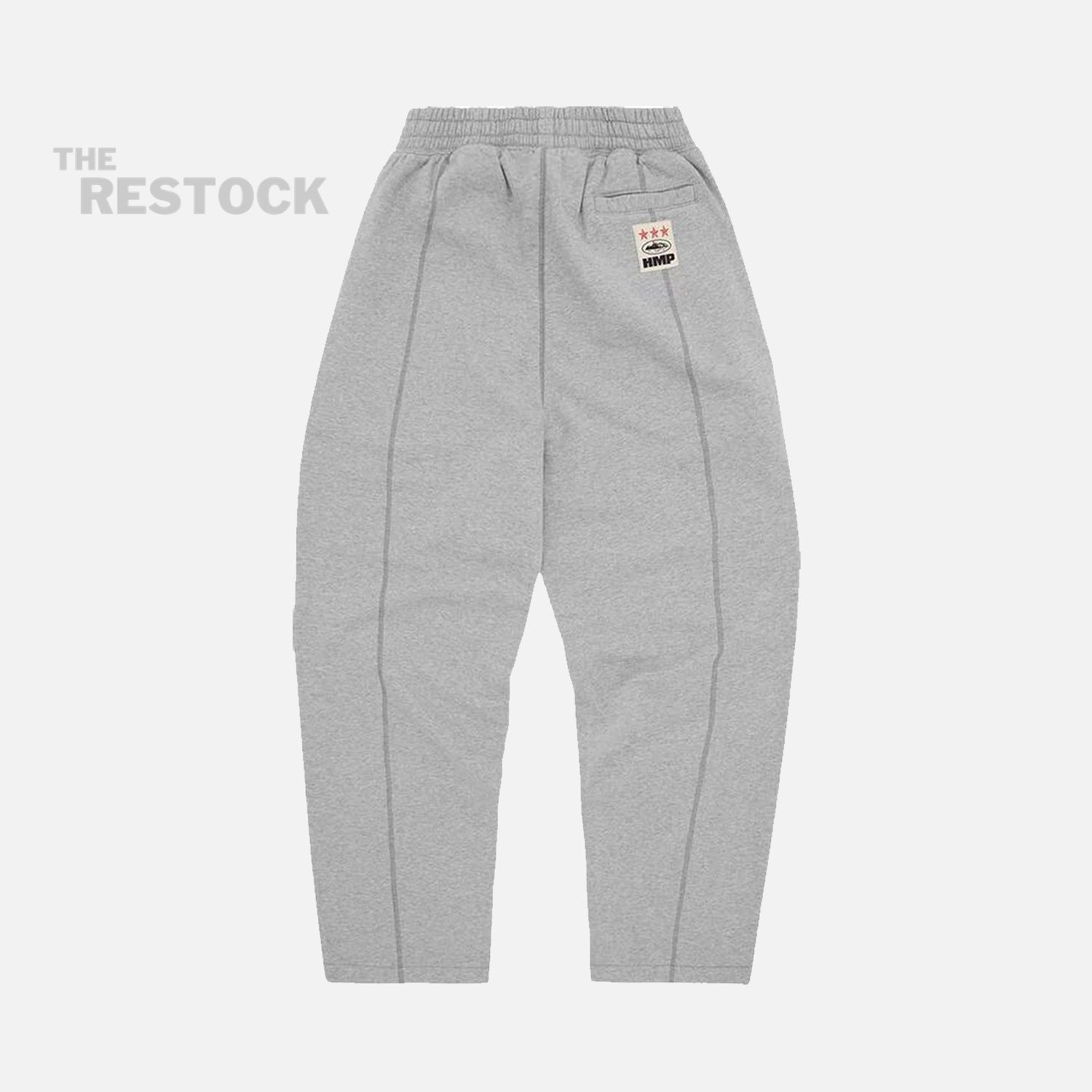 Corteiz RTW HMP V2 Open Hem Pant - Heather Grey