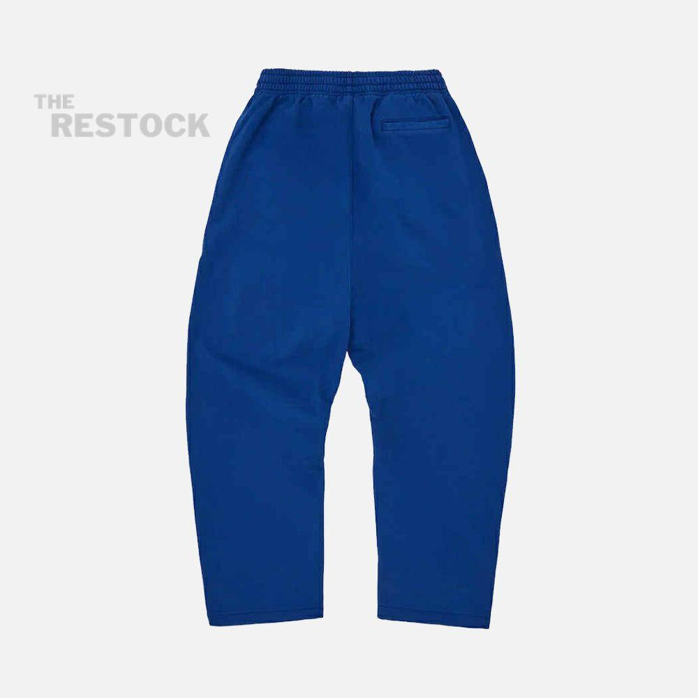 Corteiz RTW Island Puff Print Open Hem Pant - Royal Blue