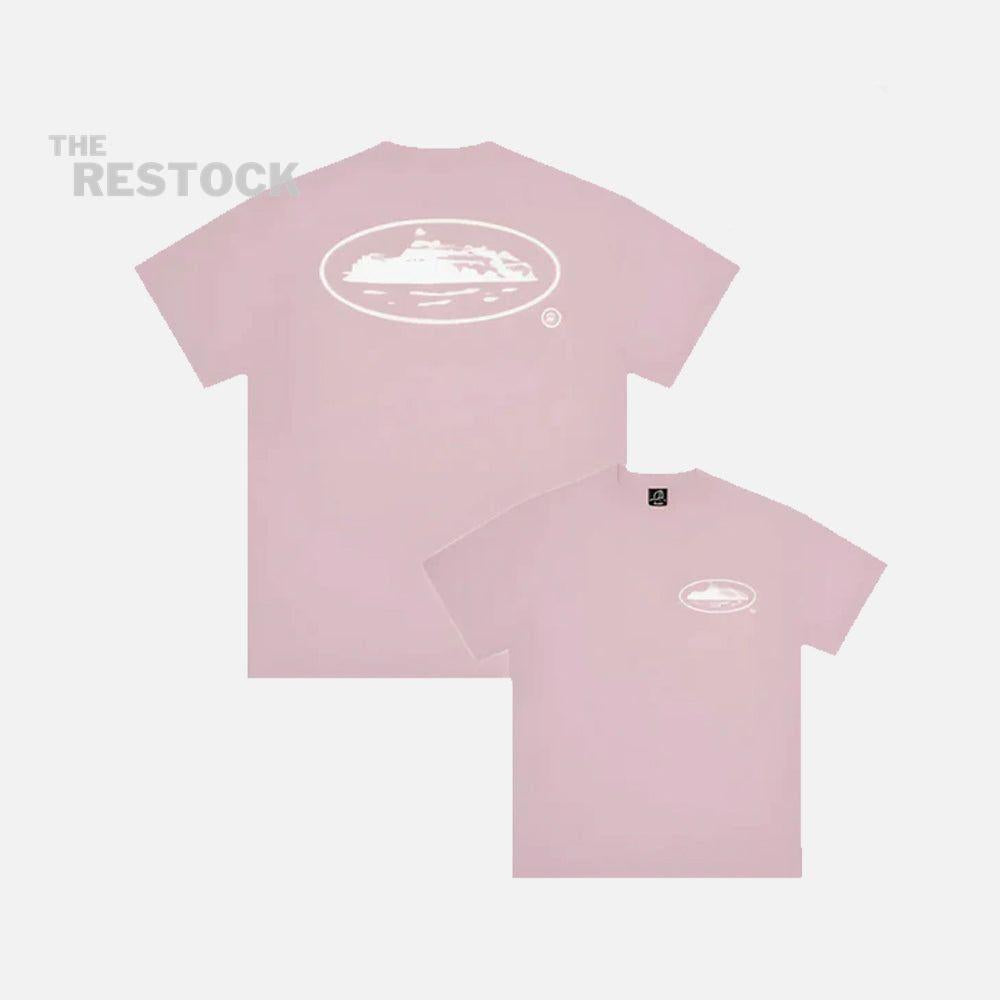 Corteiz RTW OG Island T-Shirt - Baby Pink