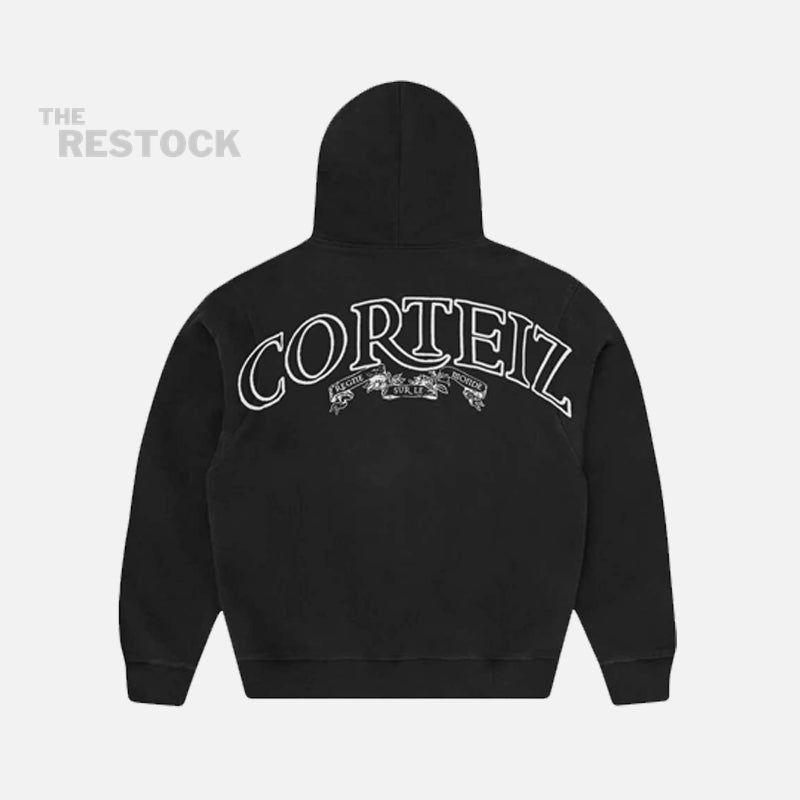 Corteiz RTW Superior Royale Zip Hoodie - Black