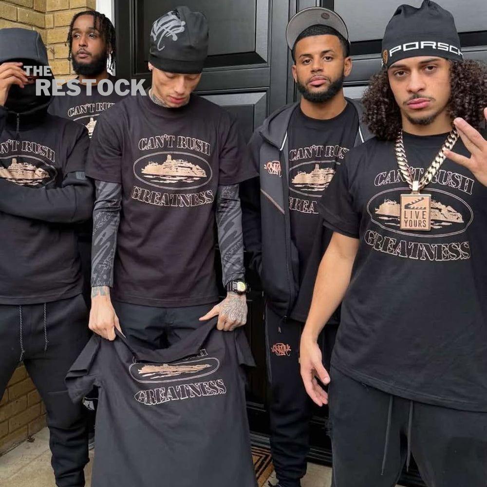 Corteiz RTW x Central Cee CRG T-Shirt - Black