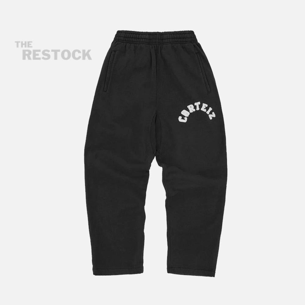 Corteiz RTW Colly Arch Open Hem Bottoms - Black