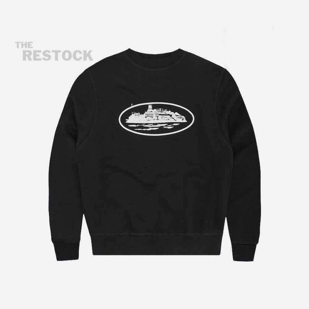 Corteiz RTW OG Alcatraz Sweater - Black