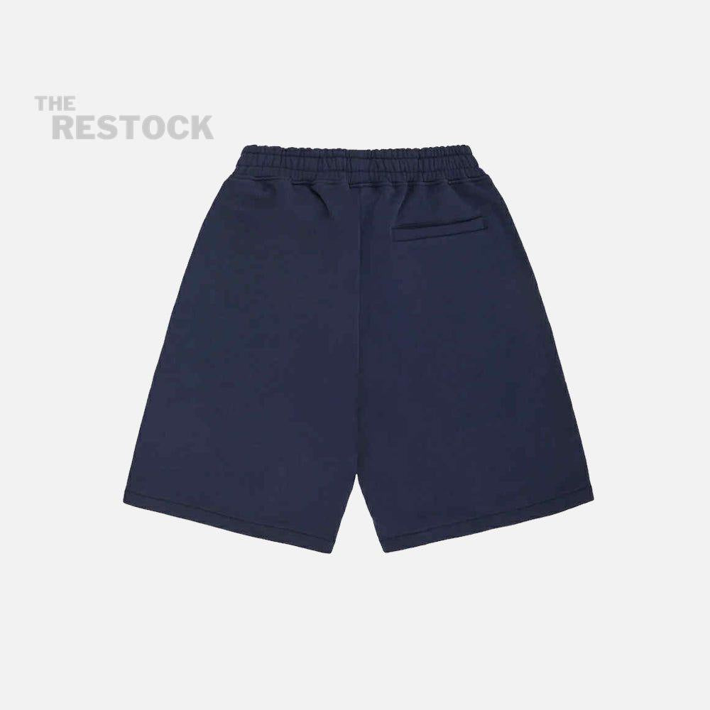 Corteiz RTW Island Puff Print Sweatshort - Navy