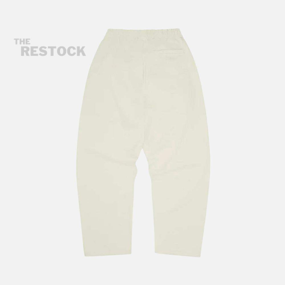 Corteiz RTW Island Puff Print Open Hem Pant - Off White