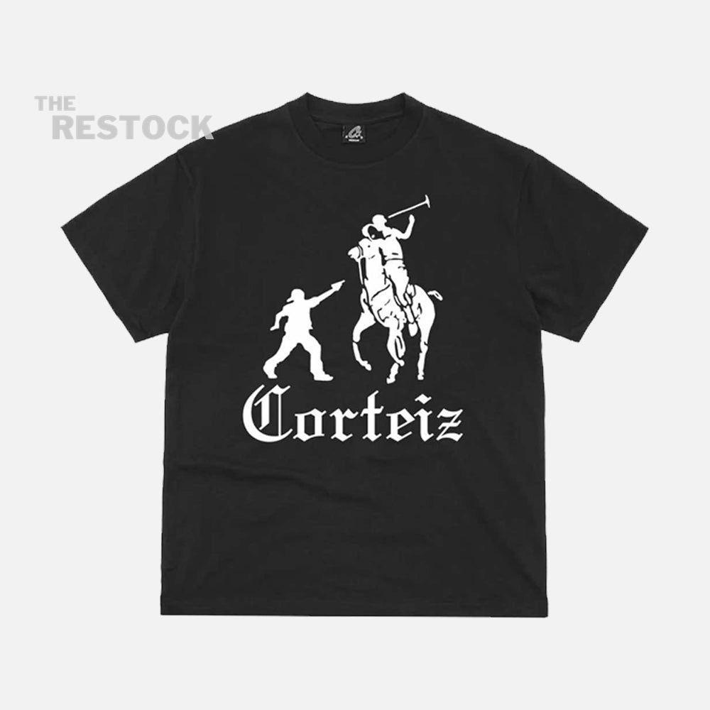 Corteiz RTW Jackboys T-Shirt - Black / White