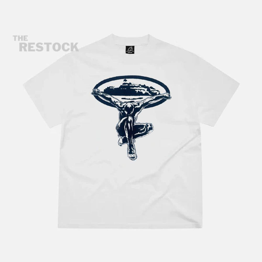 Corteiz RTW Alcatraz Statue T-Shirt - White