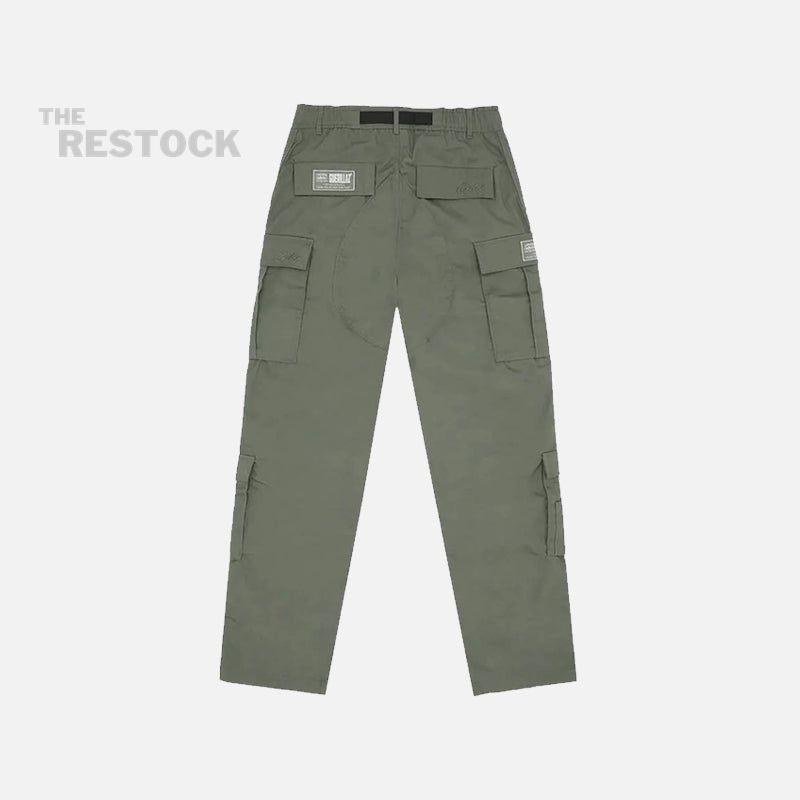 Corteiz RTW Guerillaz Alcatraz Cargo Trouser - Tonal Khaki