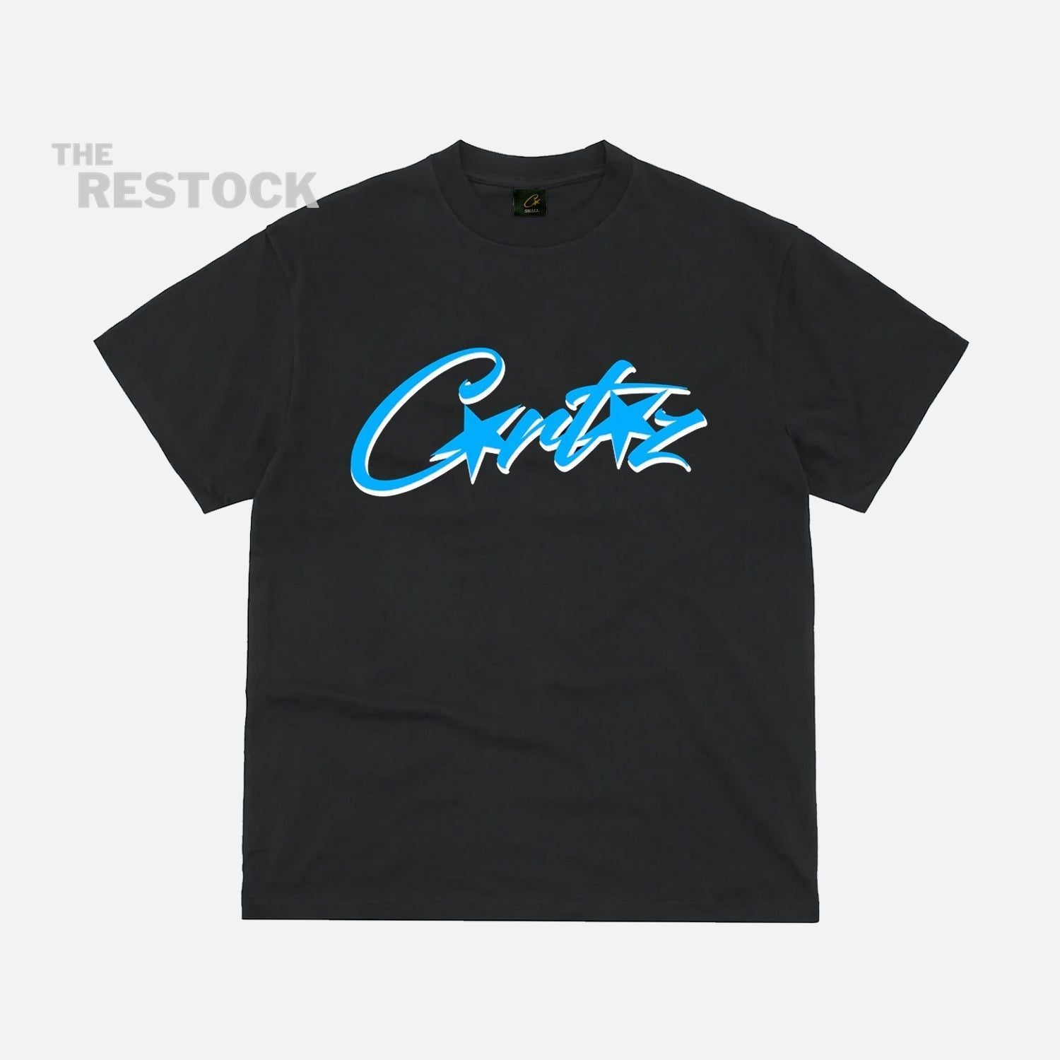 Preloved Corteiz RTW Allstarz T-Shirt - Black / Blue