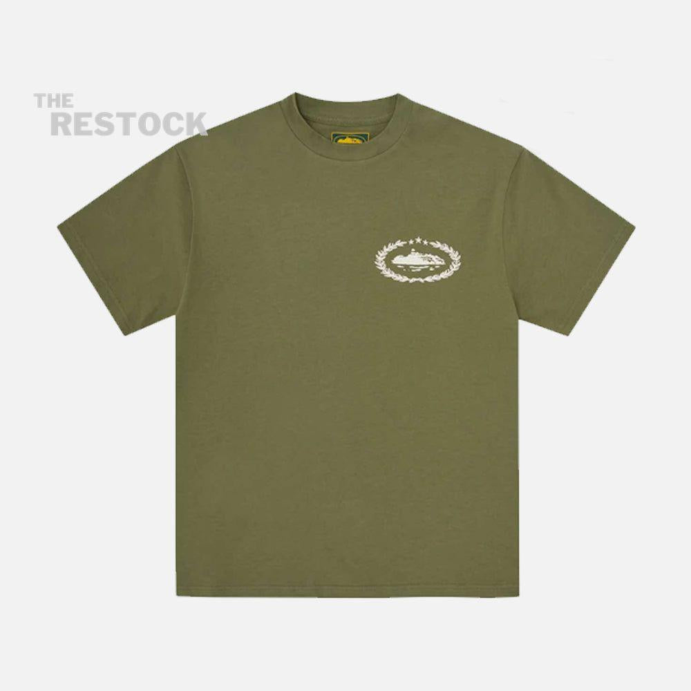 Corteiz RTW Royale Heavyweight T-Shirt - Olive