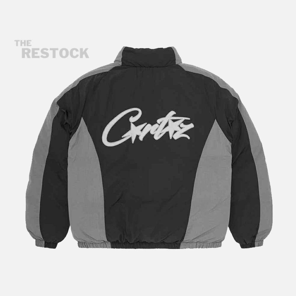 Corteiz RTW Avalanche Bolo Down Jacket - Black