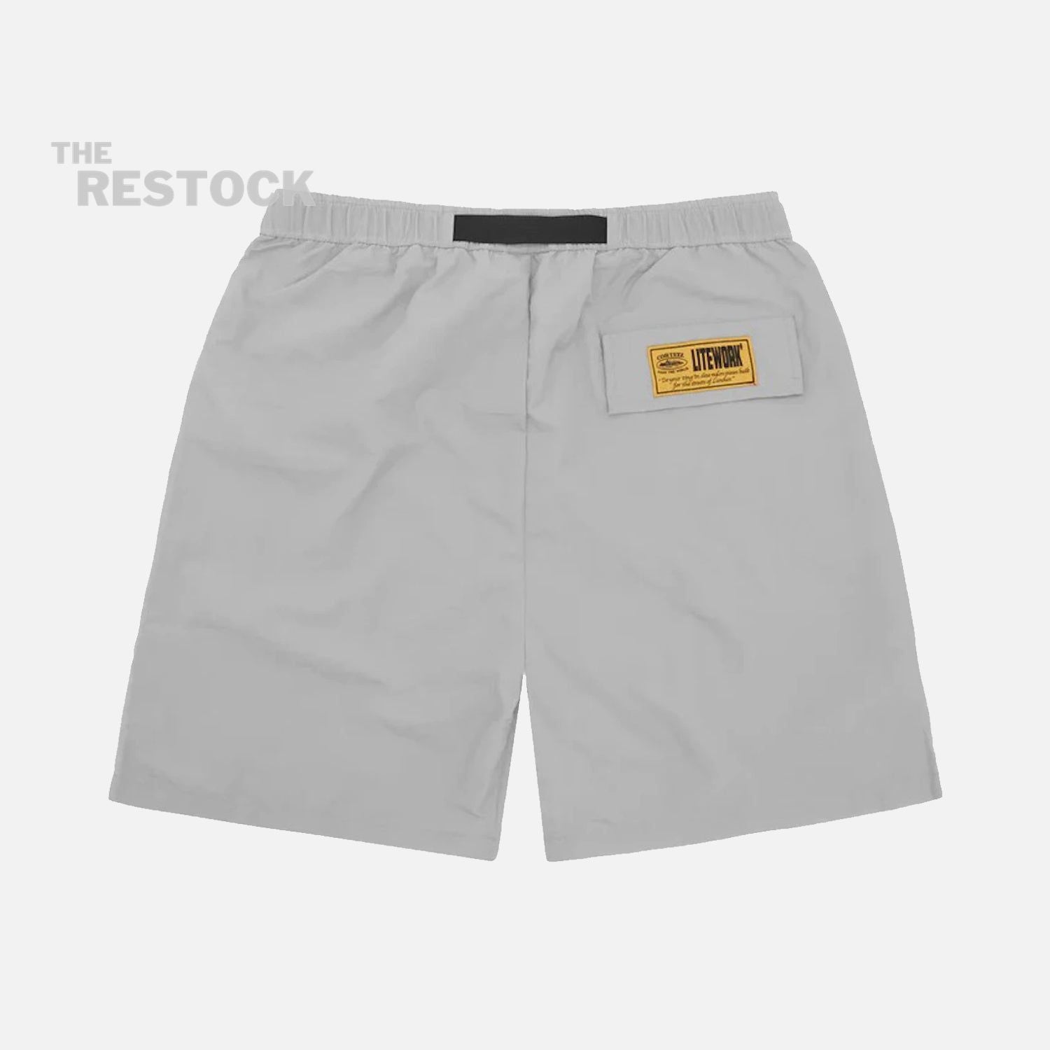 Corteiz RTW Crtz Nylon Shorts - Grey / White