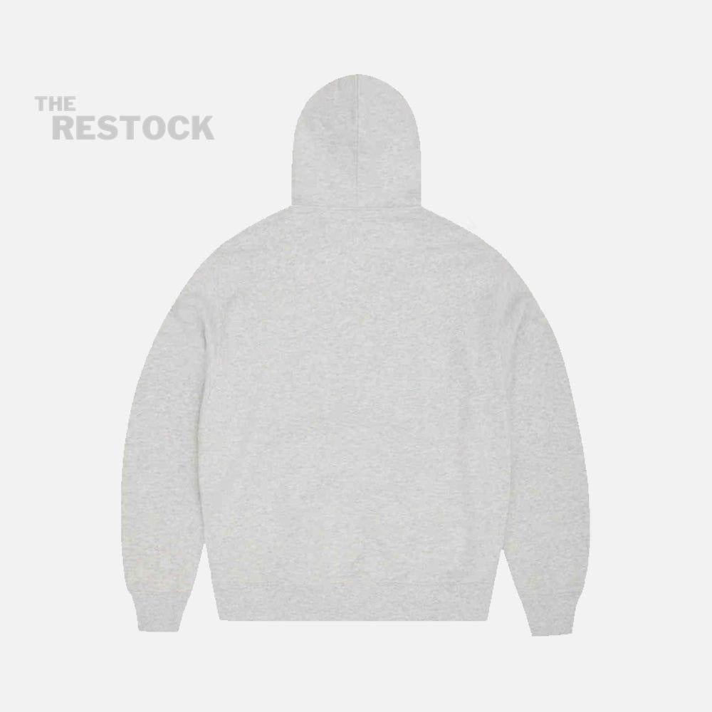 Corteiz RTW Lion Boxy Zip Hoodie - Light Heather