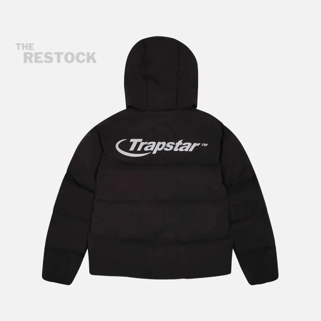 Trapstar Hyperdrive Technical Puffer Jacket - Black / Reflective