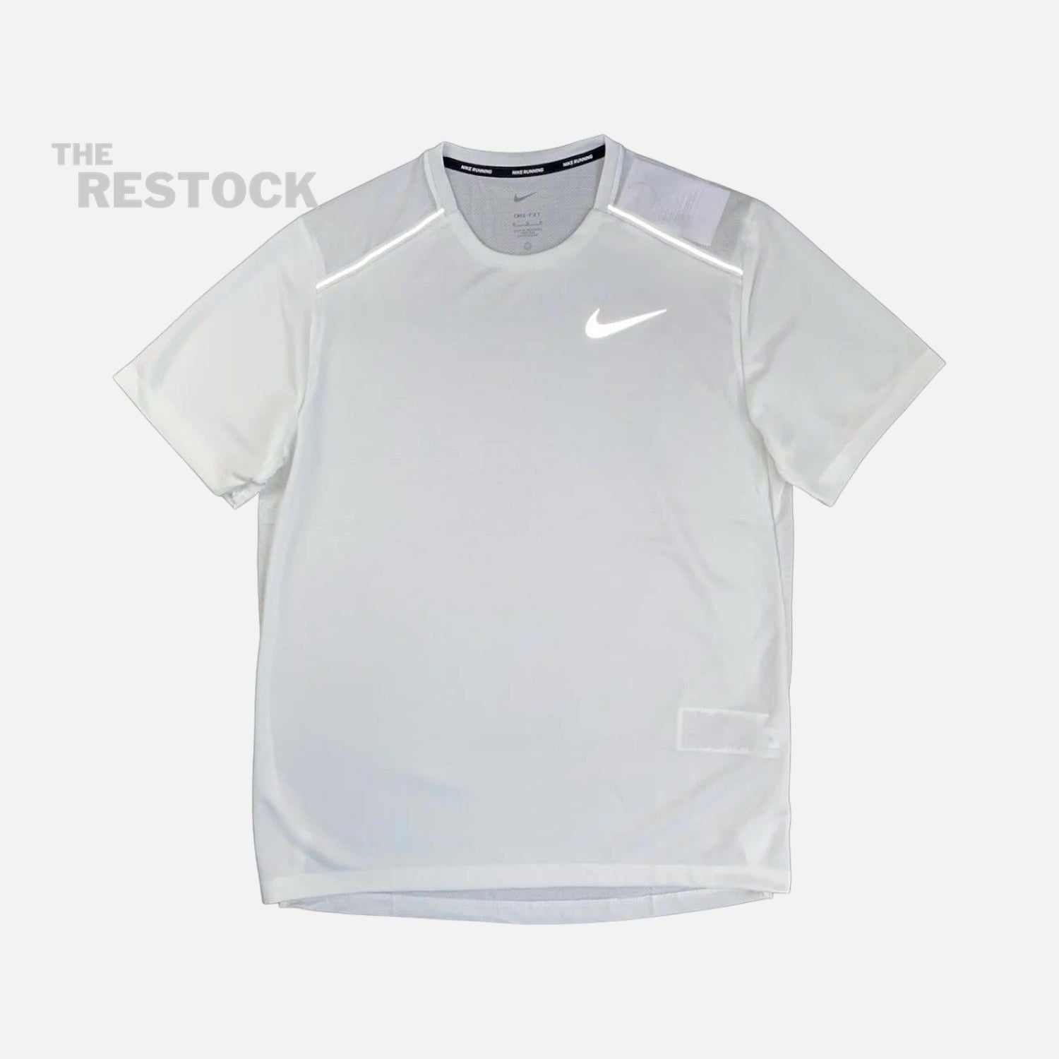 Nike Dri-Fit Miler 1.0 T-Shirt - Ice White