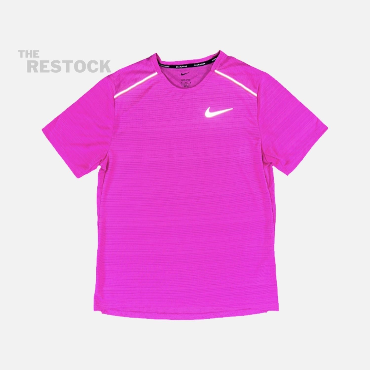 Nike Dri-Fit Miler 1.0 T-Shirt - Vibrant Pink