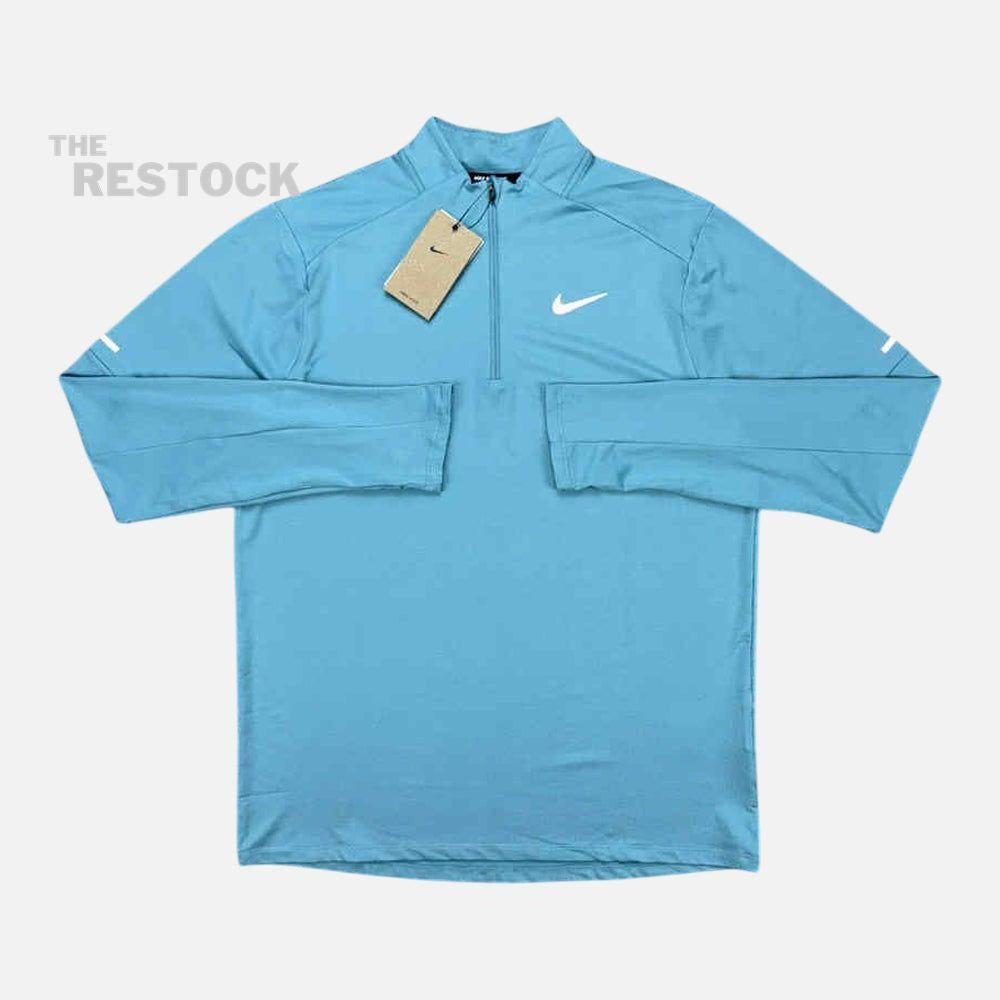 Nike Element 1/2 Zip Midlayer - Denim Turqoiuse