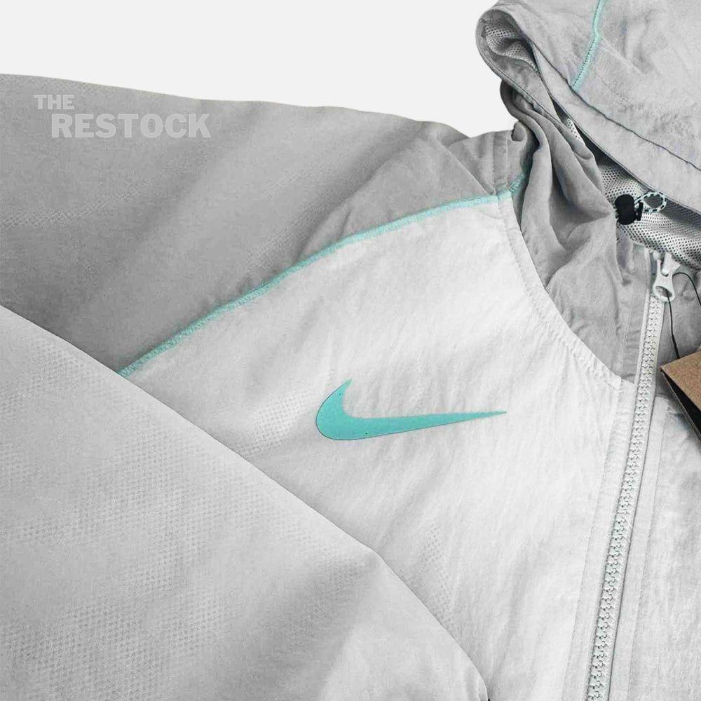Nike Strike+ Water Repellent Training Jacket - White / Black / Teal