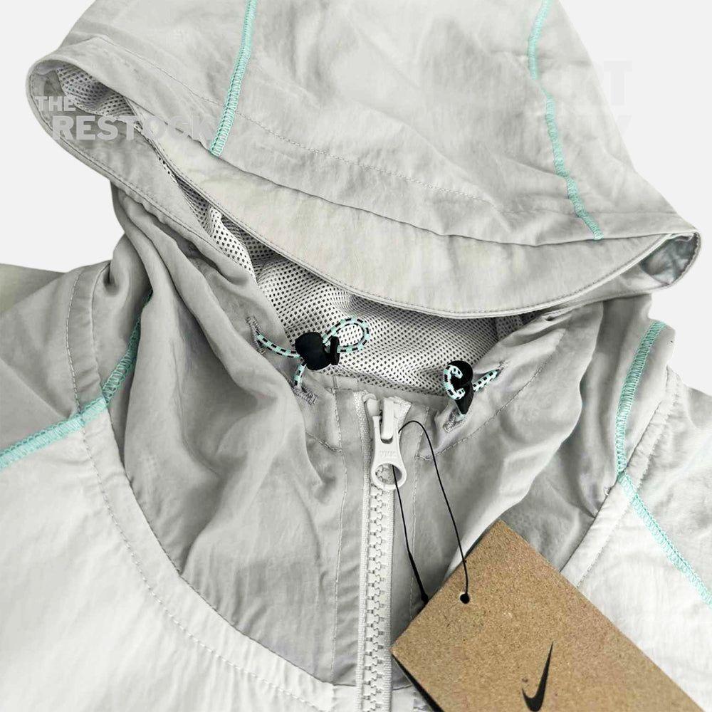 Nike Strike+ Water Repellent Training Jacket - White / Black / Teal