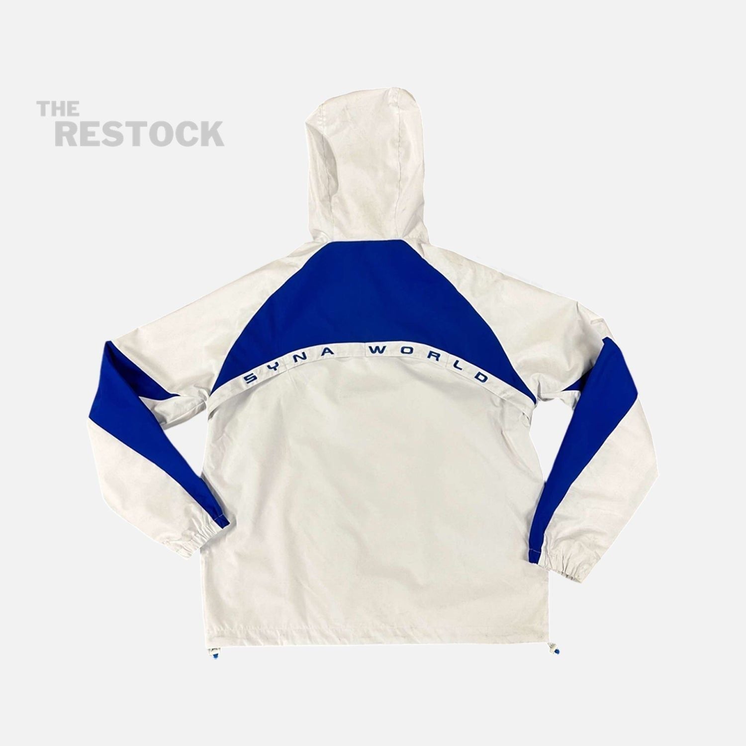 Syna World Vortex Woven Jacket - White / Blue