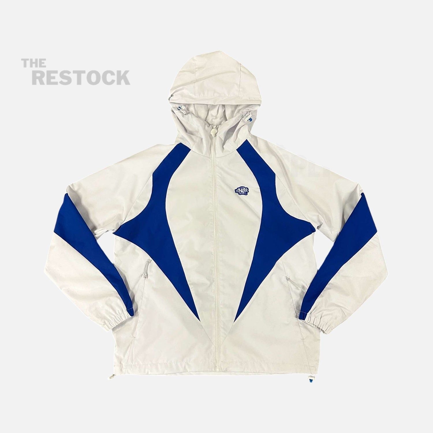 Syna World Vortex Woven Jacket - White / Blue