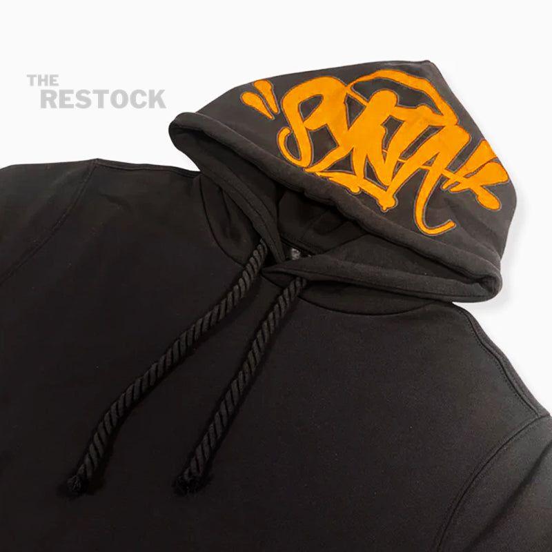 Syna World Logo Tracksuit - Black / Orange
