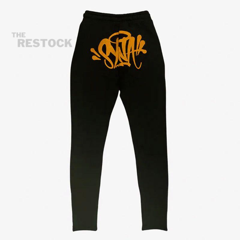 Syna World Logo Tracksuit - Black / Orange