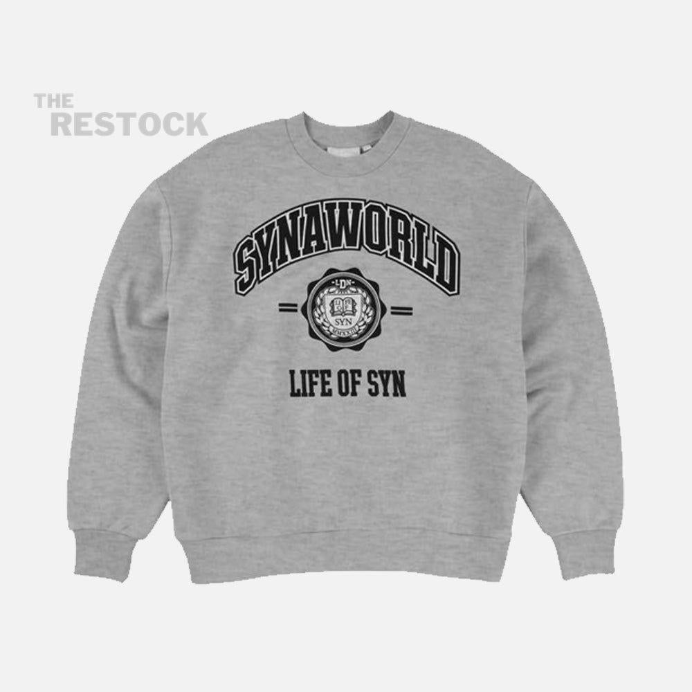 Syna World College Crew Sweater - Grey