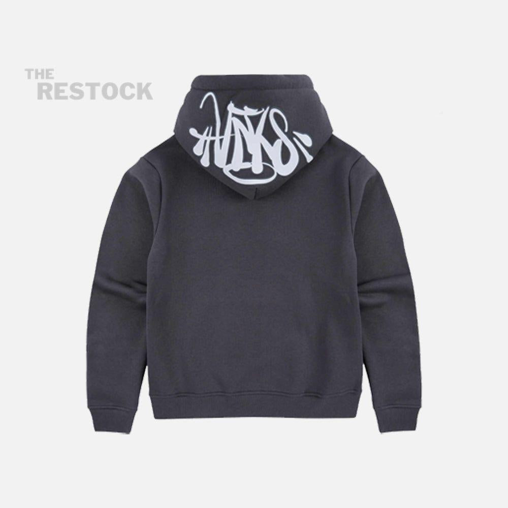 Syna World Logo Tracksuit - Dark Grey / White