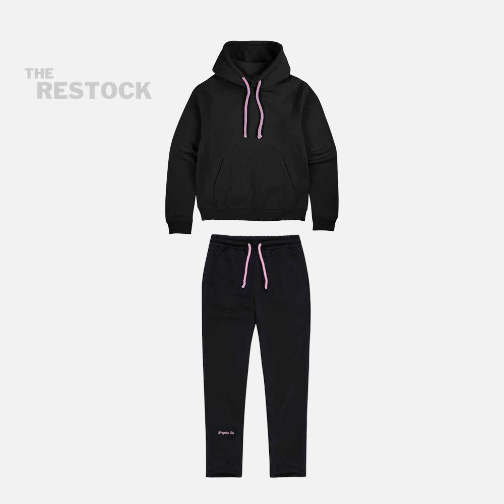 Syna World Logo Tracksuit - Black / Pink