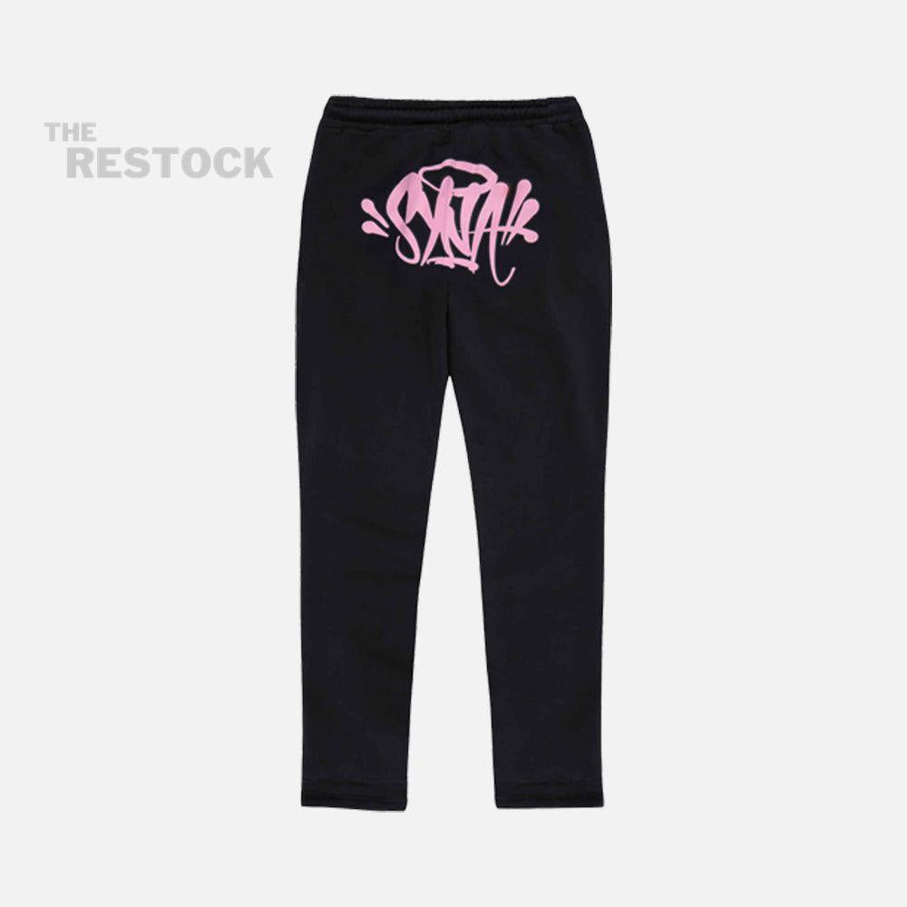 Syna World Logo Tracksuit - Black / Pink