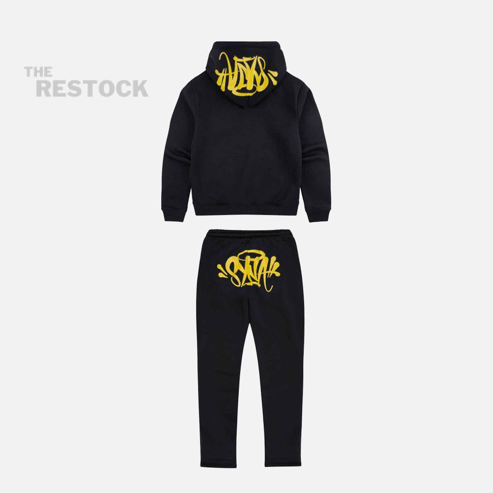 Syna World Logo Tracksuit - Black / Yellow