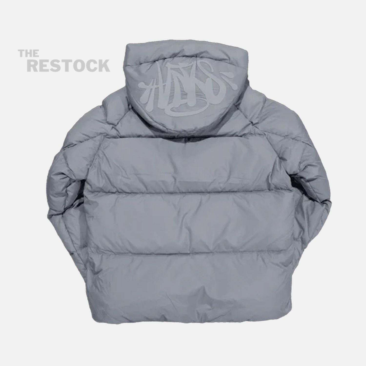 Syna World Logo Puffer Jacket -Grey