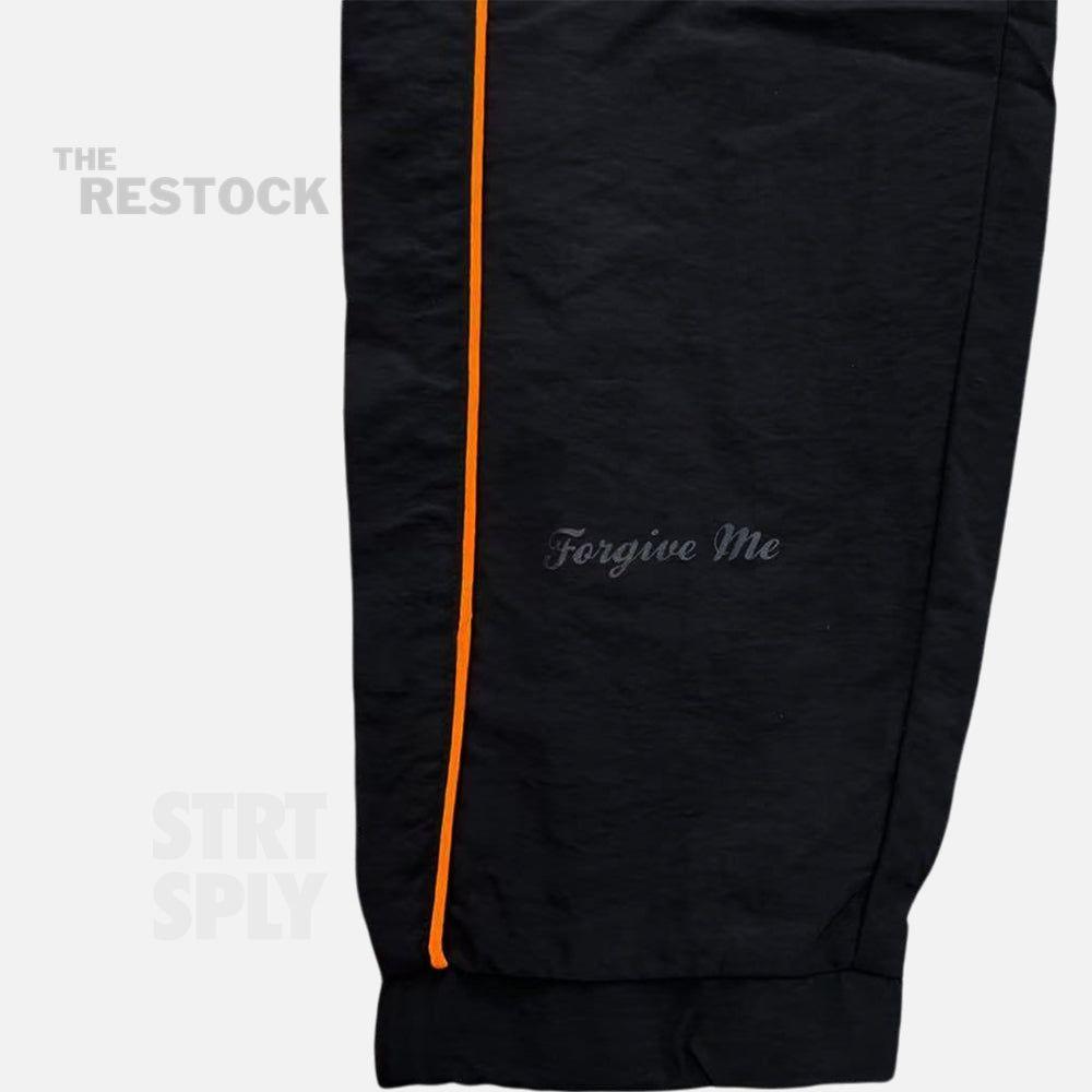 Syna World Logo Shell Tracksuit - Black / Orange